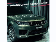 TPU-Ouro, areia, pedra verde