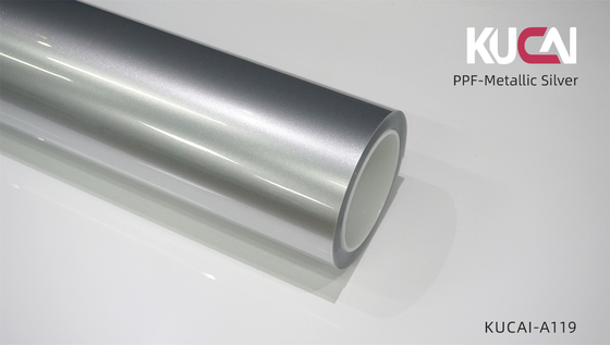 Pintura de proteção de TPU auto-curável Film de proteção de tinta de cor prateada metálica
