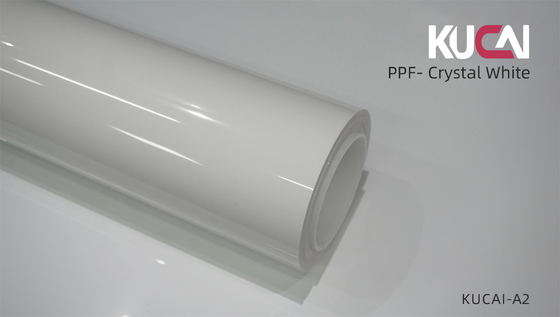 7.5Mil TPU Pintura Proteção Película Cristal Piano Branco Alto Brilho ou acabamento fosco