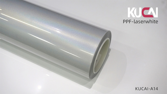 TPU Laser Branco PPF Wrap Proteção de Pintura Automática Film 7.5Mil espessura